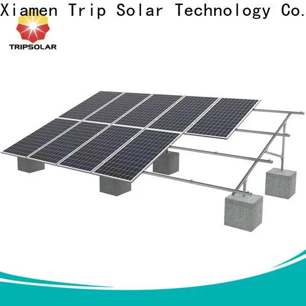 Custom ground solar mounting company 1