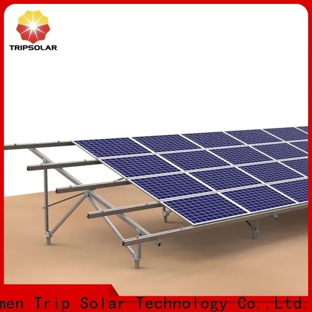 TripSolar ground mount for solar for business 1