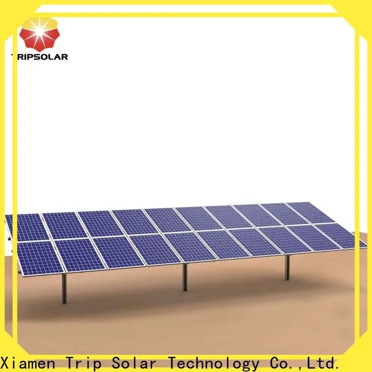 TripSolar solar panel ground mounts company 1