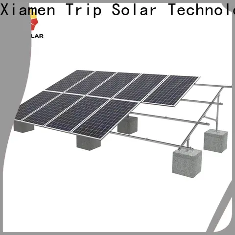 High-quality adjustable ground mount solar rack for business 1