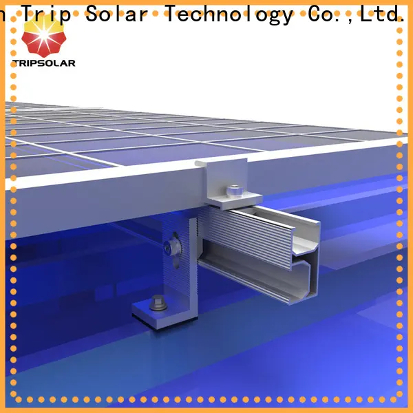 TripSolar flat roof solar panel mounting manufacturers 1