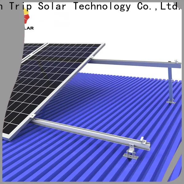 High-quality solar panel flat roof mounting frame Suppliers 1