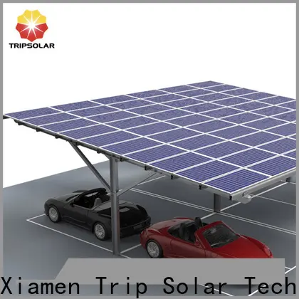 TripSolar Best solar carport manufacturers factory 1