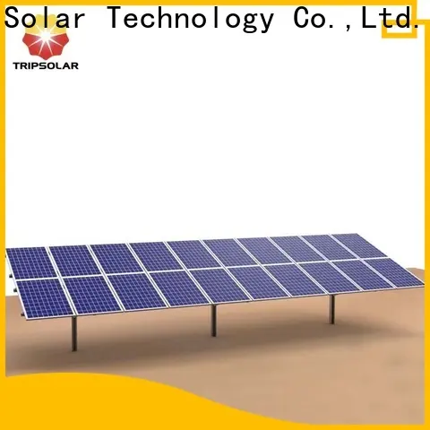TripSolar solar panel ground mounts factory 1