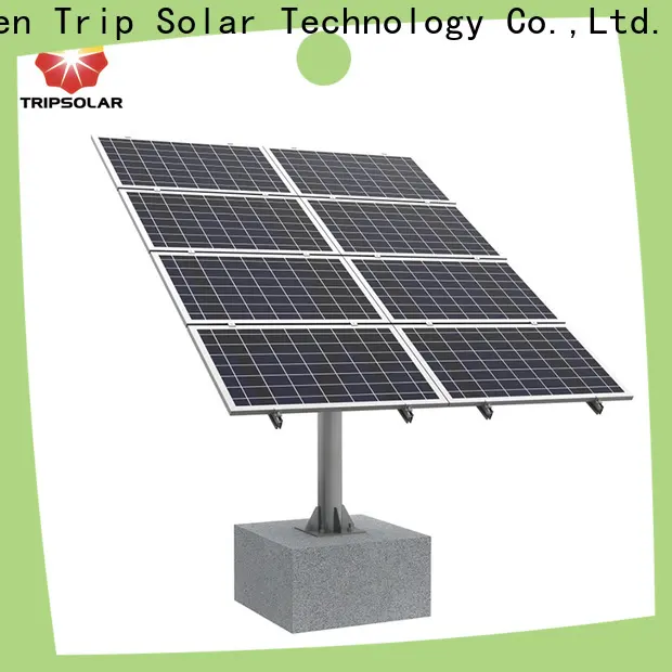 TripSolar ground solar mounting system factory 1