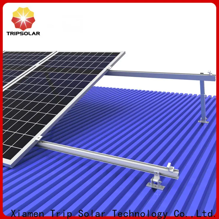 TripSolar Top solar panel roof mounts for business 1