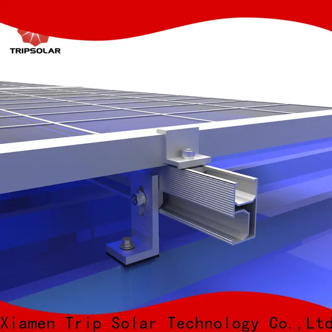 TripSolar roof solar panel mounting system for business 1