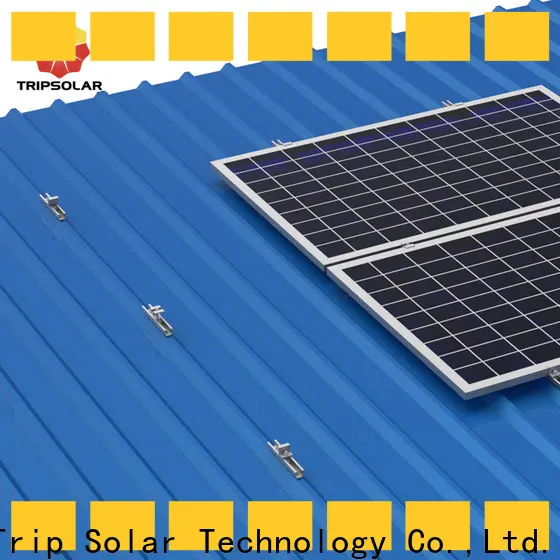 TripSolar Custom solar panel flat roof mounting kits Supply 1