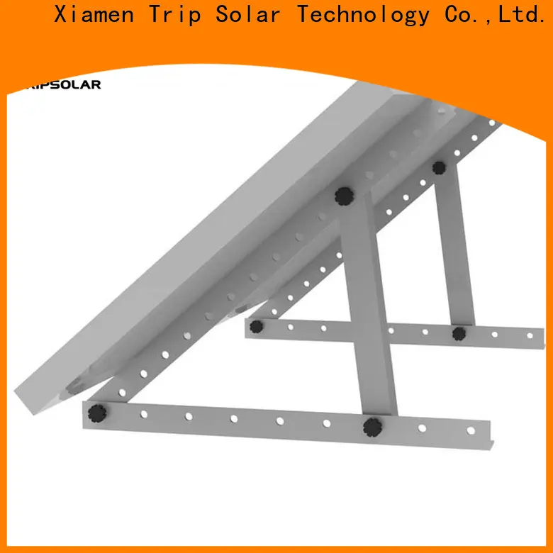 TripSolar Latest solar panel flat roof mounting frame factory 1
