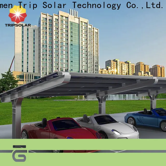 TripSolar solar carport mounting factory 1