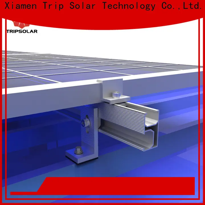 TripSolar Top mounting solar panels on metal roof manufacturers 1