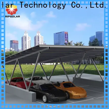 TripSolar Top carport solar system for business 1