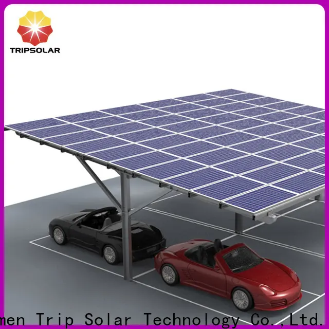 TripSolar New carport solar factory 1