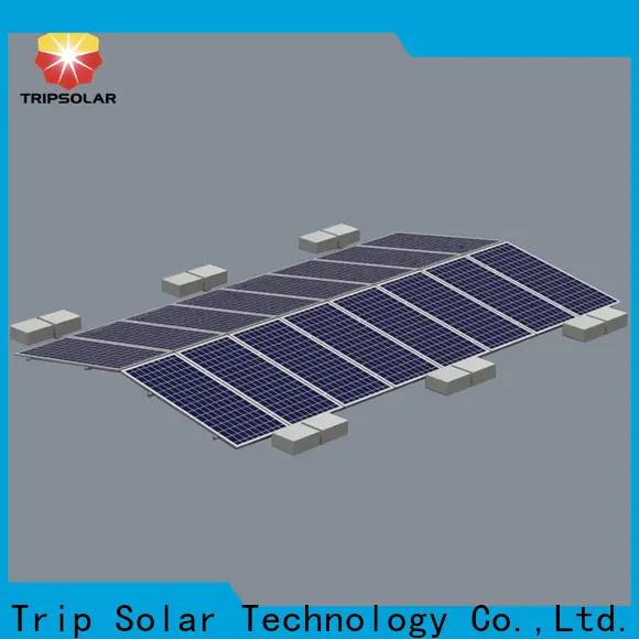 New solar panel flat roof mounting frame for business 1