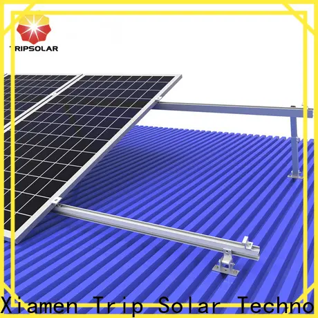 TripSolar solar flat roof mounting system manufacturers 1