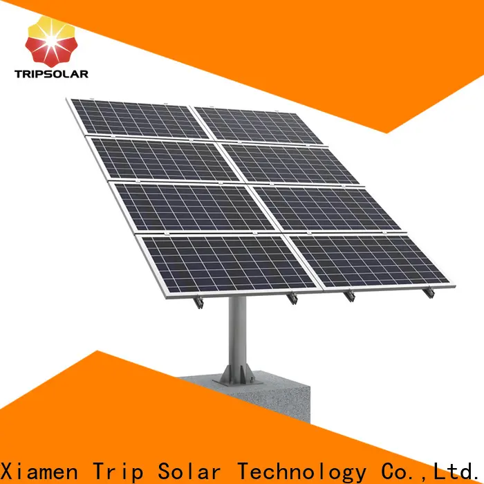 TripSolar Custom ground solar mounting company 1