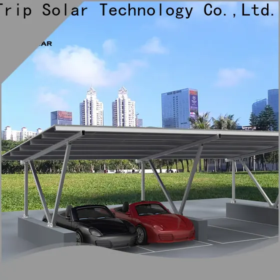 TripSolar Best solar panel carport residential factory 1