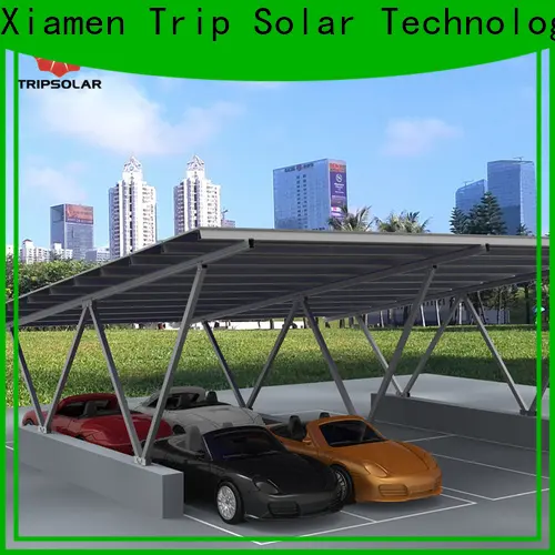 TripSolar High-quality carports with solar panels factory 1