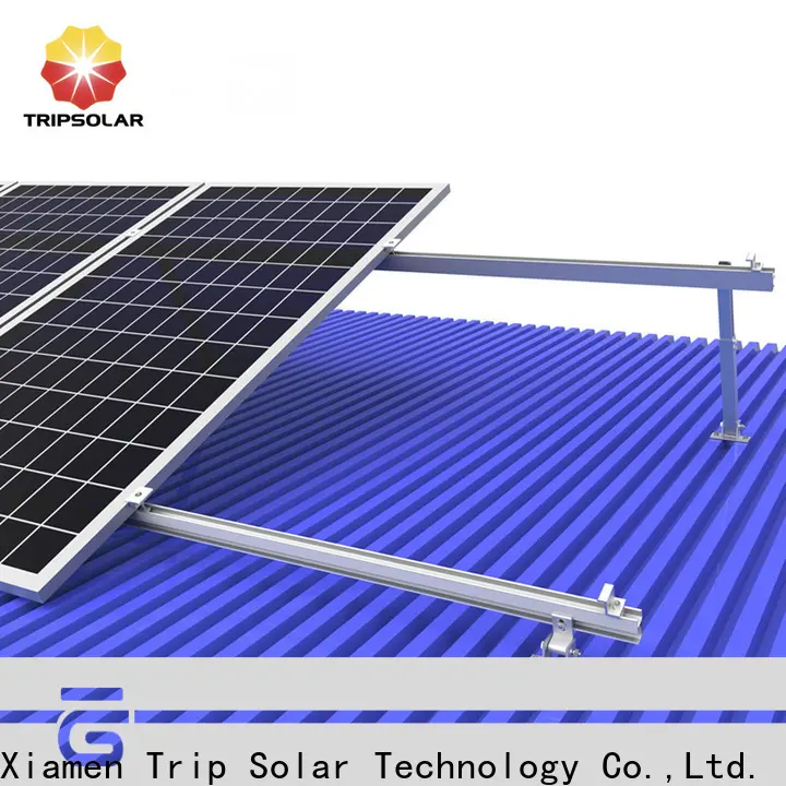 TripSolar Latest mounting solar panels on metal roof factory 1