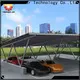 TripSolar solar carport frame for business 1