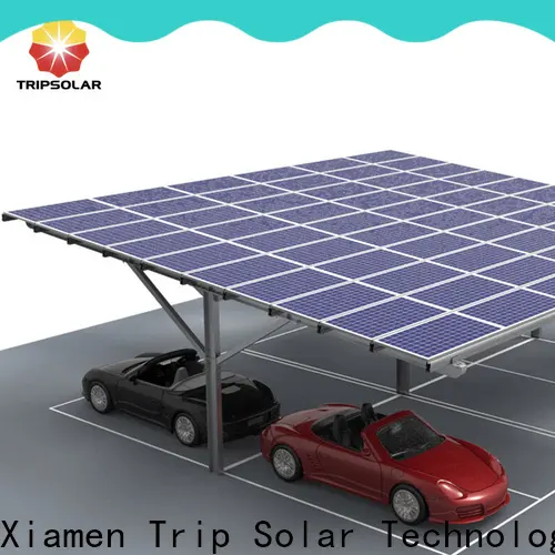 TripSolar carport solar system factory 1