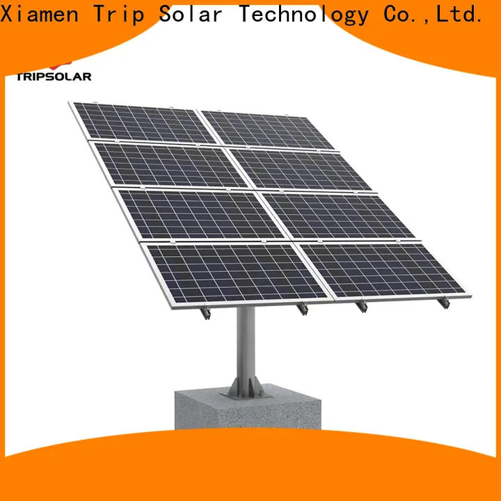 TripSolar ground mount solar racking manufacturers 1
