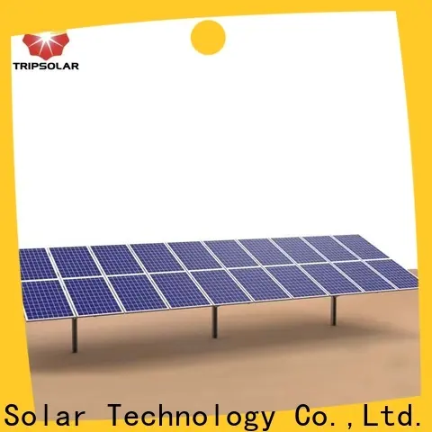 TripSolar Latest solar panel ground mount kit manufacturers 1