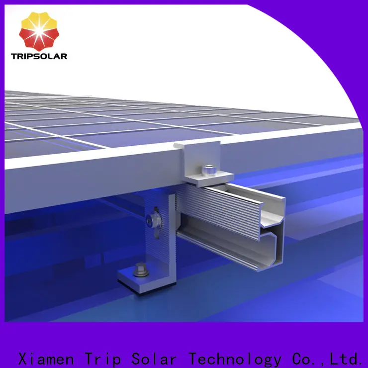 TripSolar Wholesale solar panel flat roof mounting frame company 1