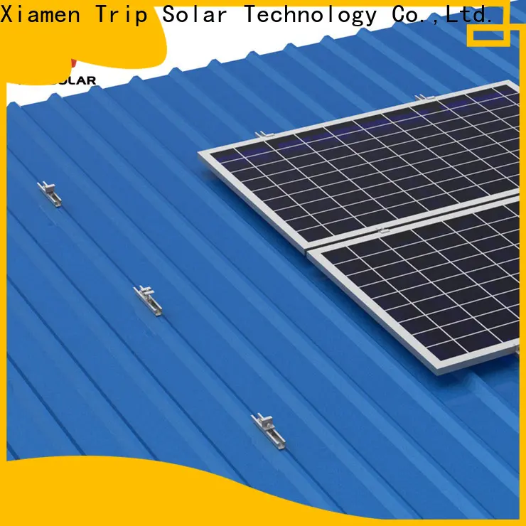 TripSolar mounting solar panels on metal roof manufacturers 1
