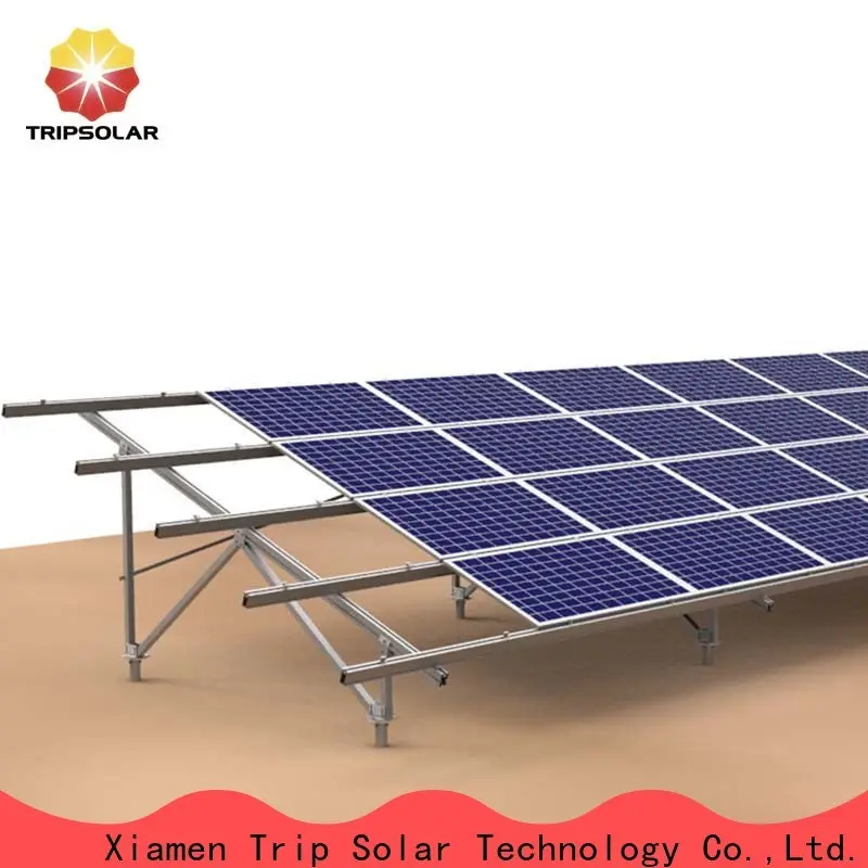 TripSolar solar ground mount system Supply 1