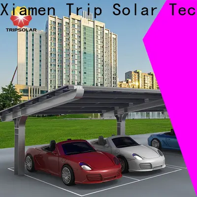 TripSolar solar carport for business1 1