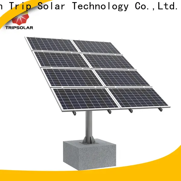 TripSolar solar panels on ground Supply 1