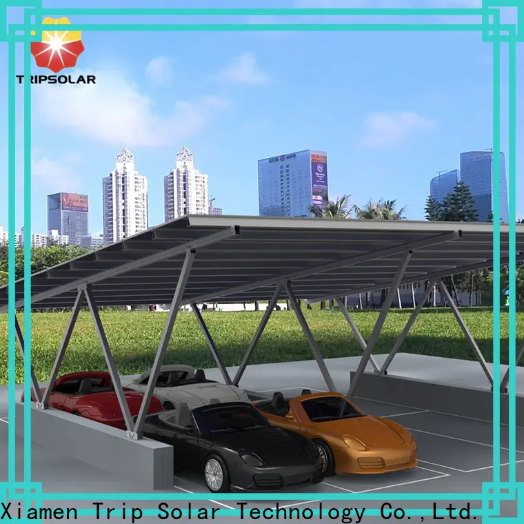 TripSolar Custom solar panel parking lot Suppliers 1