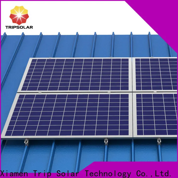 Custom solar roof mounting for business 1