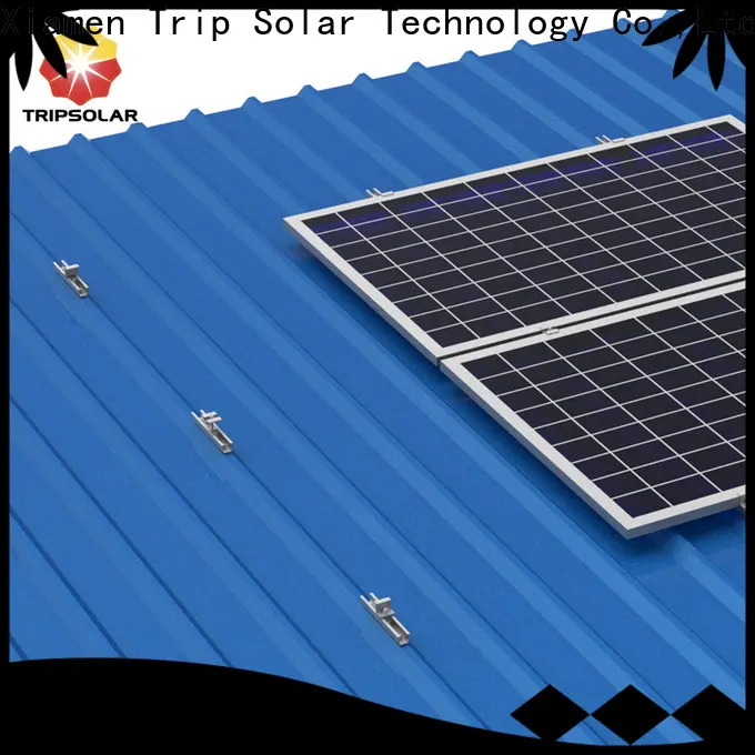 Top mounting solar panels on metal roof Supply1 1