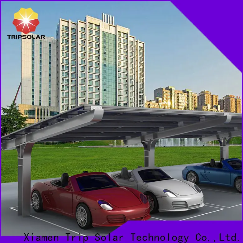 TripSolar Custom solar carport frame manufacturers 1