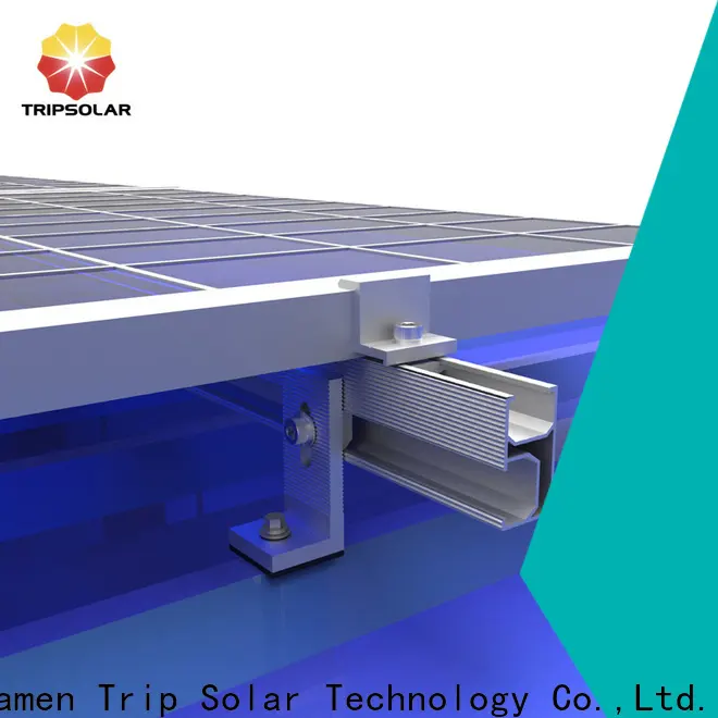 TripSolar Top solar panel roof mounting aluminum rail Supply 1