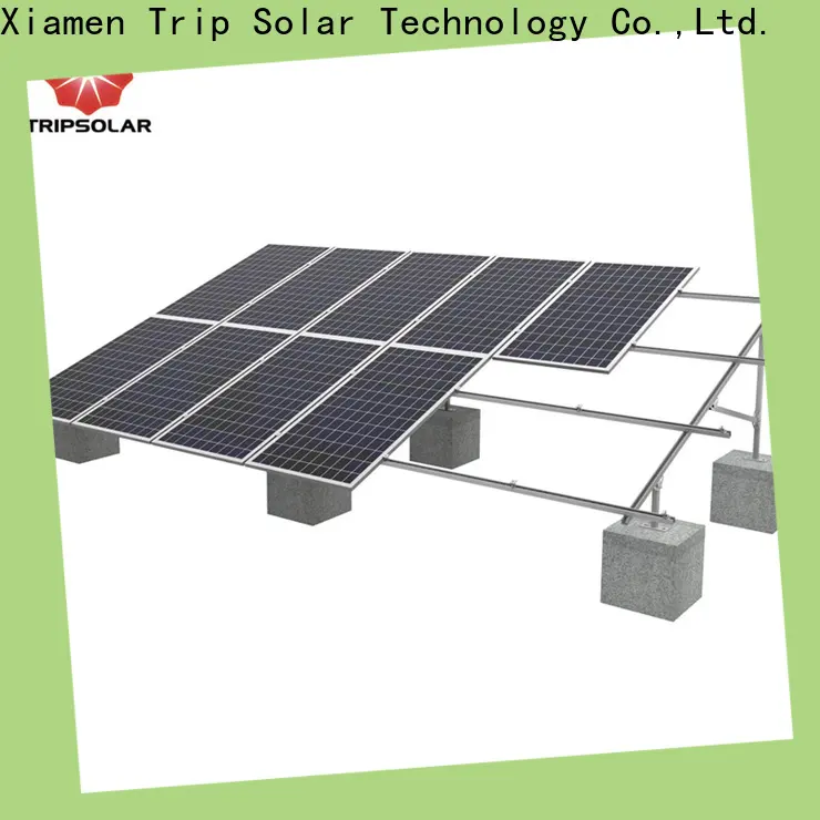 TripSolar solar ground mounting structure for business 1