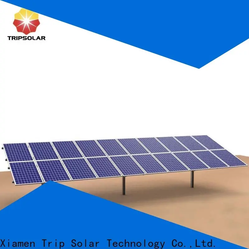 TripSolar Custom ground solar mounting for business1 1