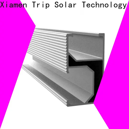 Custom solar panel rail system factory 1