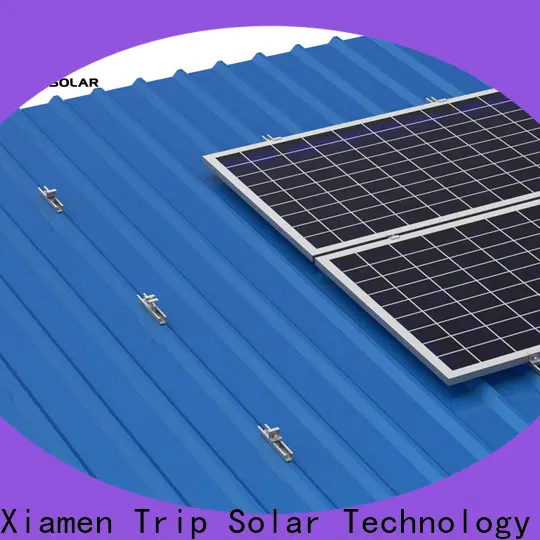 TripSolar Top solar panel metal roof mounting systems Supply 1