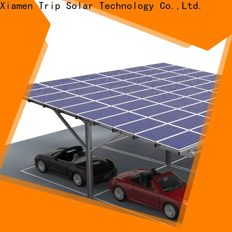 TripSolar solar carport frame manufacturers 1