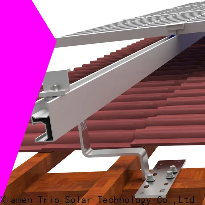 TripSolar High-quality solar panel adjustable mounting brackets manufacturers 1