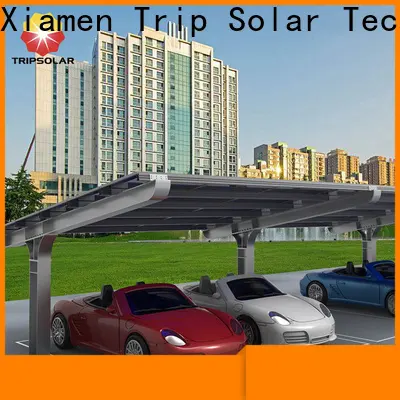 TripSolar New solar panel parking lot for business 1