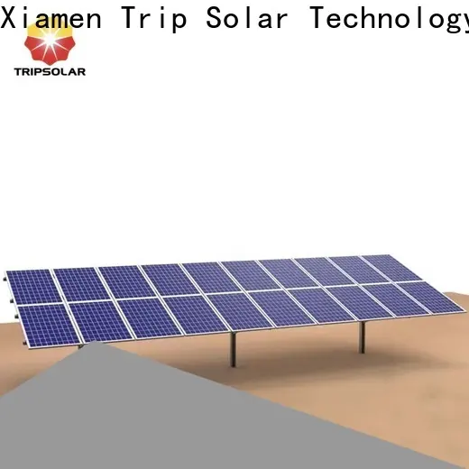 TripSolar ground screws for solar mounting company 1