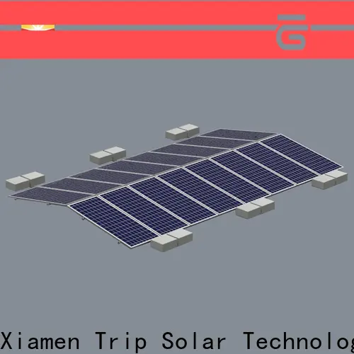 TripSolar flat roof solar panel mounting factory 1
