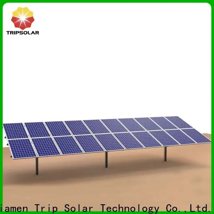 Tripsolar Steel Pile Ground Mounting 1