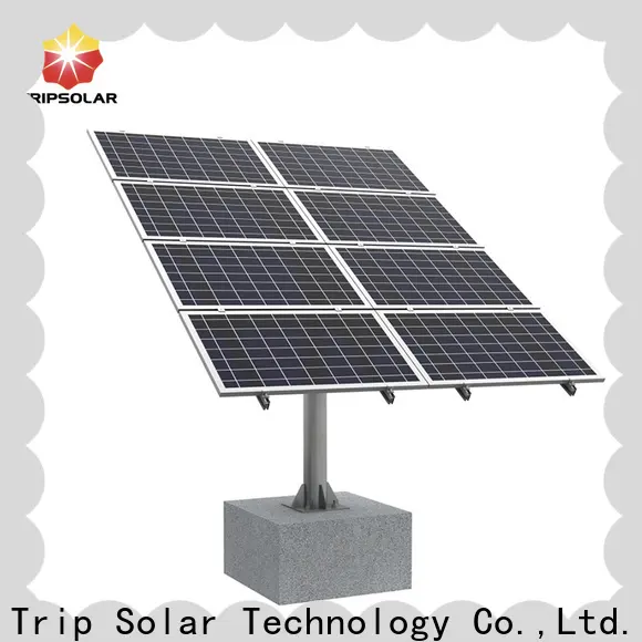 TripSolar solar ground mounting system for business 1