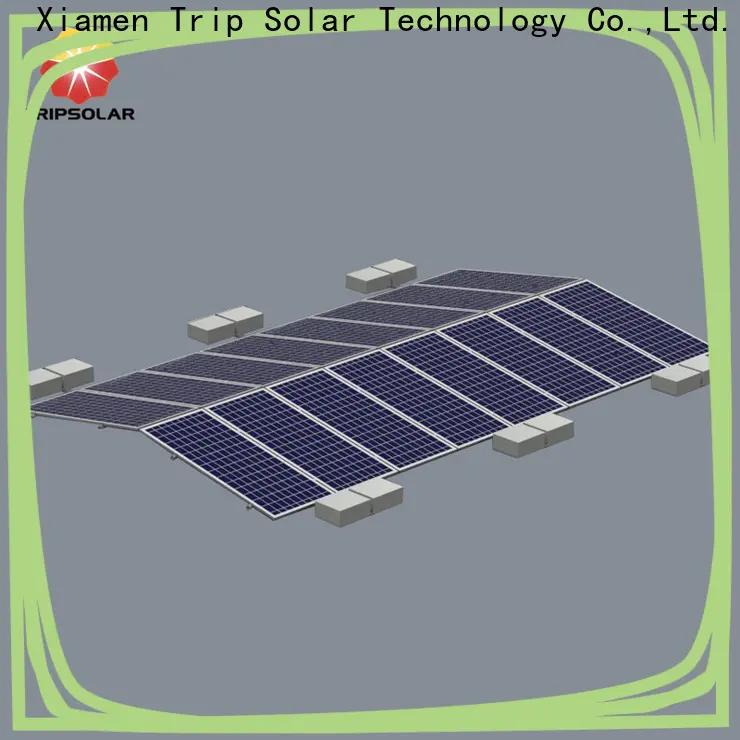 TripSolar solar flat roof mounting system manufacturers1 1