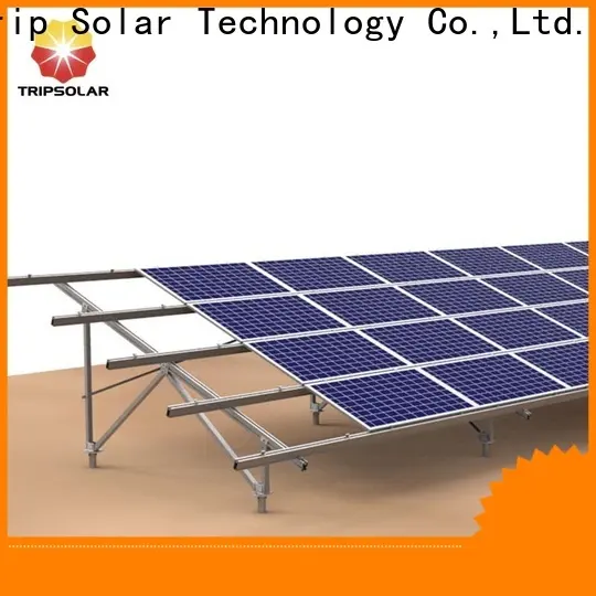 TripSolar New ground mount solar racking company 1